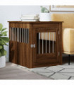 vidaXL Dog Crate Furniture Brown Oak 64.5x80x71 cm Engineered Wood