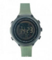 Watch Digital Unisex Waterproof Sport-Casual Black Green Lightweight