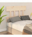 vidaXL Bed Headboard 93.5x3x81 cm Solid Wood Pine
