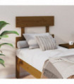 vidaXL Bed Headboard Honey Brown 93.5x3x81 cm Solid Wood Pine