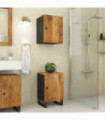 vidaXL Bathroom Cabinet 38x33x58 cm Solid Wood Mango