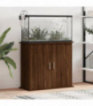 vidaXL Aquarium Stand Brown Oak 81x36x73 cm Engineered Wood