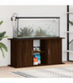 vidaXL Aquarium Stand Brown Oak 121x41x58 cm Engineered Wood