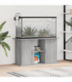 vidaXL Aquarium Stand Grey Sonoma 101x41x58 cm Engineered Wood