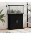 vidaXL Aquarium Stand Black 81x36x73 cm Engineered Wood