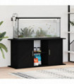 vidaXL Aquarium Stand Black 121x41x58 cm Engineered Wood