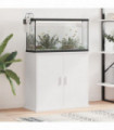 vidaXL Aquarium Stand White 81x36x73 cm Engineered Wood