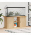 vidaXL Aquarium Stand Sonoma Oak 121x41x58 cm Engineered Wood