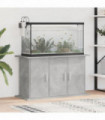 vidaXL Aquarium Stand Concrete Grey 101x41x58 cm Engineered Wood