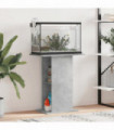 vidaXL Aquarium Stand Concrete Grey 60.5x36x72.5 cm Engineered Wood