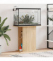 vidaXL Aquarium Stand Sonoma Oak 75x36x72.5 cm Engineered Wood