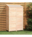 Garden Shed 102x52x174.5 cm Solid Wood Fir