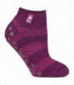 Heat Holders - Ladies Low Cut Slipper Socks (New) (Deep Fuchsia/ Berry (Valencia))