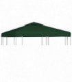 Gazebo Cover Canopy Replacement 310 g / m² Green 3 x 3 m