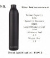 0.25L-0.5L Round Bottomed Aluminum Bottle M18*1.5 Thread Tank Bottle 4500 PSI Tank For Cylinder Diving