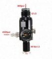 0.25L-0.5L Round Bottomed Aluminum Bottle M18*1.5 Thread Tank Bottle 4500 PSI Tank For Cylinder Diving