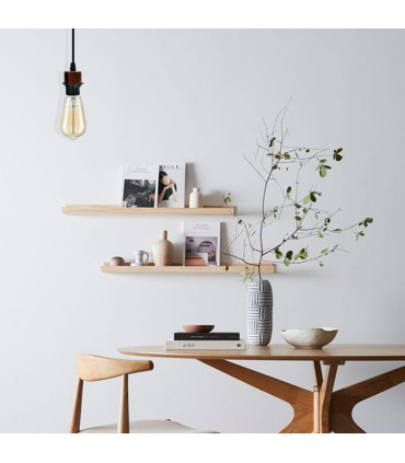 10 Pack Industrial Rustic Red Pendant Light, Lampshade Addable E27 Lamp Holder Light, E27 UK Holder Set With PVC Cable.