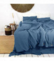 100% French Linen Natural Duvet Cover Soft Comfortable Quilt Comforter Cover Queen Durable Healthy Home Textiles Bedding