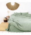 100% French Linen Natural Duvet Cover Soft Comfortable Quilt Comforter Cover Queen Durable Healthy Home Textiles Bedding