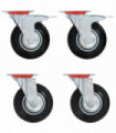 12 pcs Swivel Casters 125 mm