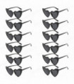 12/24/48Pcs Heart Sunglasses Wedding Gifts for Guests Bachelorette Hen Party Sunglasses Party Favors Women Fashion Sunglasses