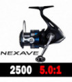 2021SHIMANO NEXAVE Fishing Reel 5.0:1/5.2:1/5.8:1/6.2:1 3+1BB 1000-C5000HG Spinning Fishing Reel AR-C Spool Seawater/Freshwater