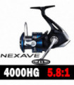 2021SHIMANO NEXAVE Fishing Reel 5.0:1/5.2:1/5.8:1/6.2:1 3+1BB 1000-C5000HG Spinning Fishing Reel AR-C Spool Seawater/Freshwater