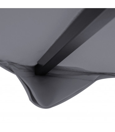 3 x 3(m) Gazebo Canopy Roof Top Replacement Cover Deep Grey (TOP ONLY)