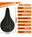 3D Printed Saddle BUCKLOS MTB Bike Seat Cushion Full Carbon Fiber Ultralight Hollow Comfortable Road Mountain Bike Saddle Parts