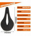 3D Printed Saddle BUCKLOS MTB Bike Seat Cushion Full Carbon Fiber Ultralight Hollow Comfortable Road Mountain Bike Saddle Parts