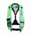 Automatic inflatable life jacket for adult swimming, water sports life jacket, automatic and manual