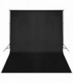 Backdrop Support System 500 x 300 cm Black