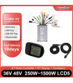 Bafang KT Controller LCD5 Display Motor, Ebike Controller, 36V, 48V, 52V, 1500W, 1000W, 500W, 350W, 250W, Dual Mode Sinewave PAS