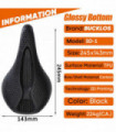 BUCKLOS 3D Printed Bicycle Saddle Full Carbon Fiber Bike Seat Cushion Ultralight Road Mountain Bike Saddle Carbon MTB Seat