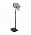 vidaXL Basketball Stand Black 282-352 cm Polyethene