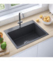 Handmade Kitchen Sink Black Stainless Steel