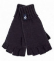 Heat Holders Ladies PLAIN Fingerless Gloves ( Navy Solid)