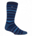 Heat Holders - Mens Siskin Slipper Socks (6-11 UK / Navy / Denim)