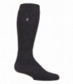 Heat Holders - Mens LONG Merino Wool Socks (Black)