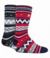 Heat Holders - Mens Soul Warming Socks (2 PAIRS) (6-11 / Navy / Black)