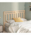 Bed Headboard 156x4x100 cm Solid Wood Pine