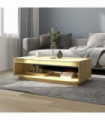 Coffee Table 110x50x33.5 cm Solid Pinewood