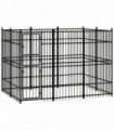 Outdoor Dog Kennel Steel 5.53 m�