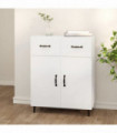 Sideboard White 69.5x34x90 cm Engineered Wood
