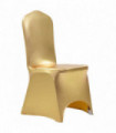 vidaXL 6 pcs Chair Covers Stretch Gold