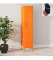 vidaXL Locker Cabinet Orange 35x46x180 cm Steel