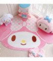 100x150CM Cartoon Saniro My Melody Carpet Kawaii Home Soft Fur Rugs Children Girls Bedroom Living Room Floor Mat Doormat Decor