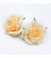 100pcs Silk Roses Flowers Wall Bathroom Accessories Christmas Decorations for Home Wedding Cheap Artificial Plants Bride Brooch