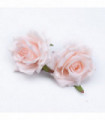 100pcs Silk Roses Flowers Wall Bathroom Accessories Christmas Decorations for Home Wedding Cheap Artificial Plants Bride Brooch