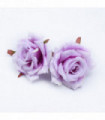 100pcs Silk Roses Flowers Wall Bathroom Accessories Christmas Decorations for Home Wedding Cheap Artificial Plants Bride Brooch